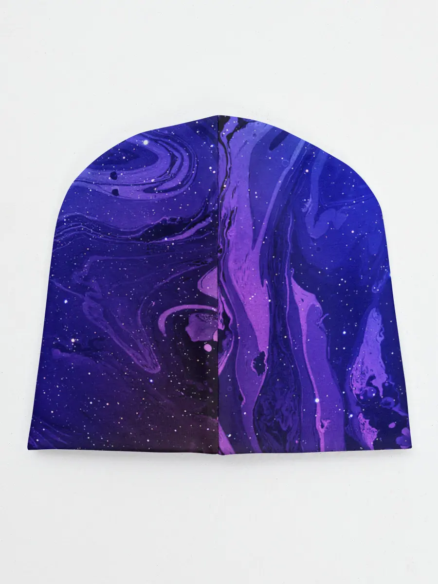 Детская шапка / СИНИЙ КОСМОС