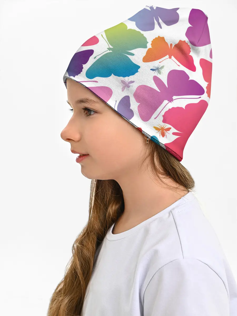 Детская шапка / БАБОЧКИ ПАТТЕРН | BUTTERFLY PATTERN