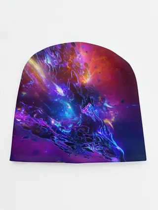 Детская шапка / SPACE ABSTRACT