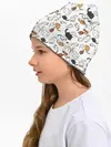 Детская шапка / Котики.