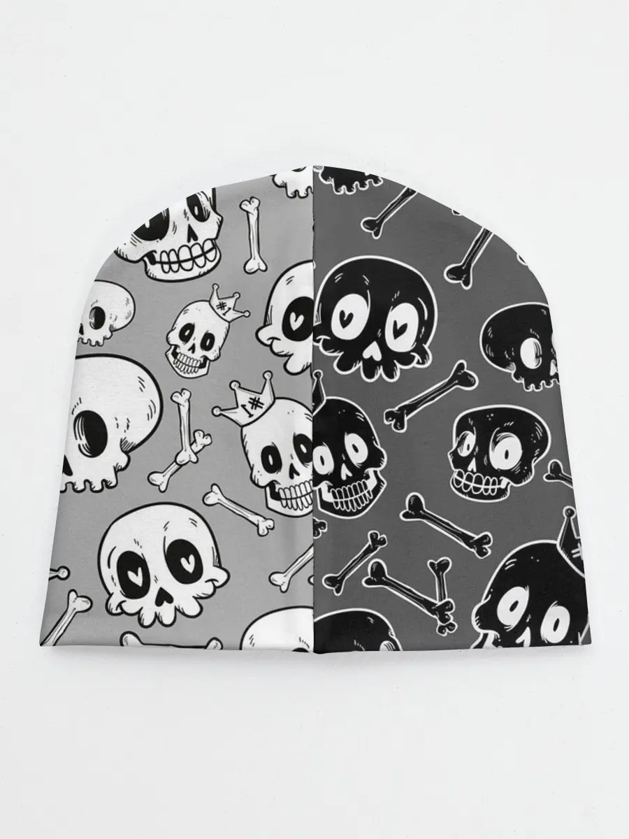 Детская шапка / Черепа