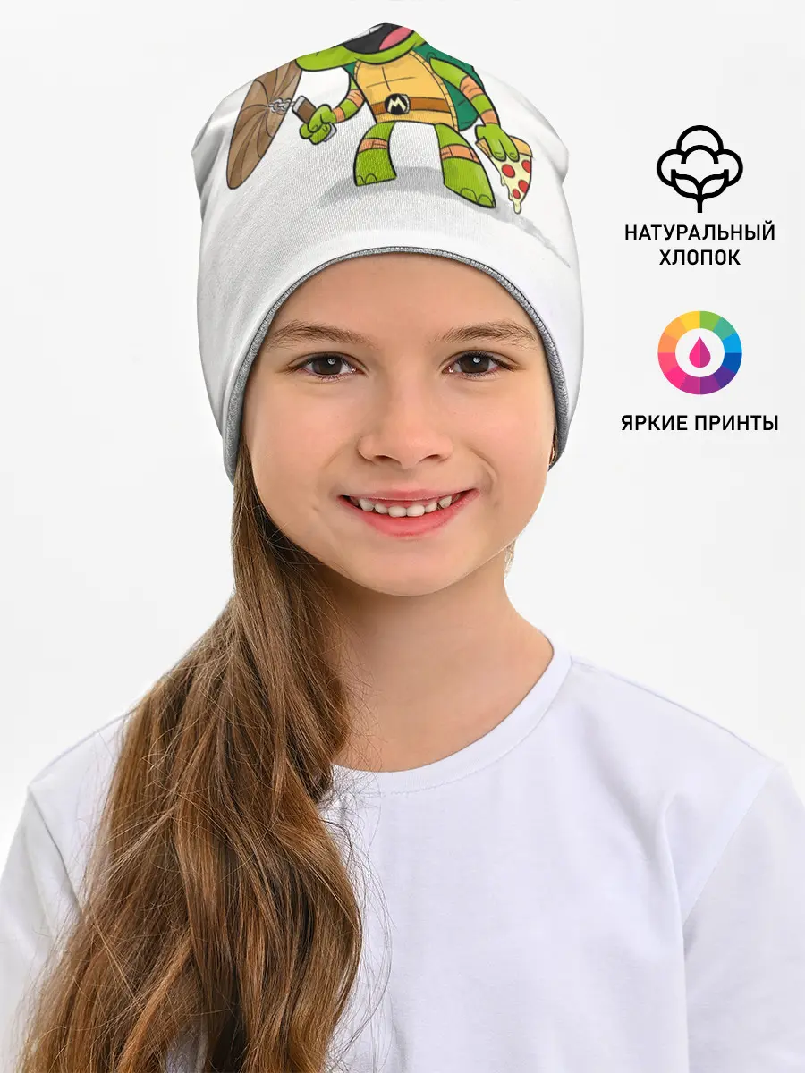 Детская шапка / ЧЕРЕПАШКИ МУТАНТЫ НИНДЗЯ