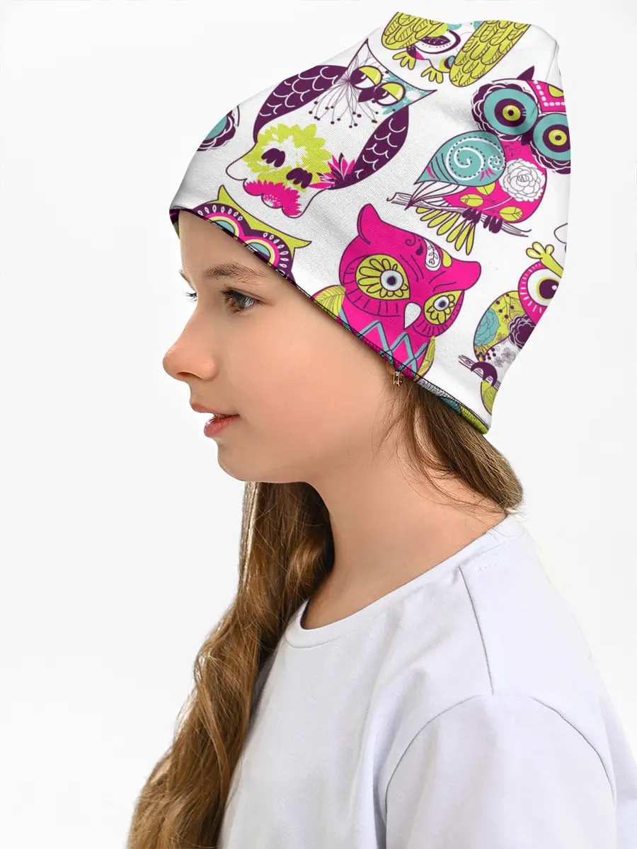 Детская шапка / МУДРЫЕ СОВЫ | WISE OWLS