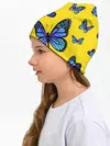 Детская шапка / БАБОЧКИ