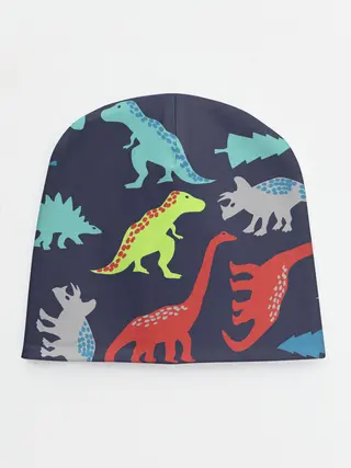 Детская шапка / Динозавры