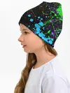 Детская шапка / БРЫЗГИ КРАСОК
