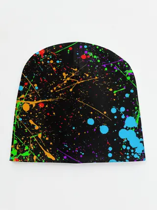 Детская шапка / БРЫЗГИ КРАСОК