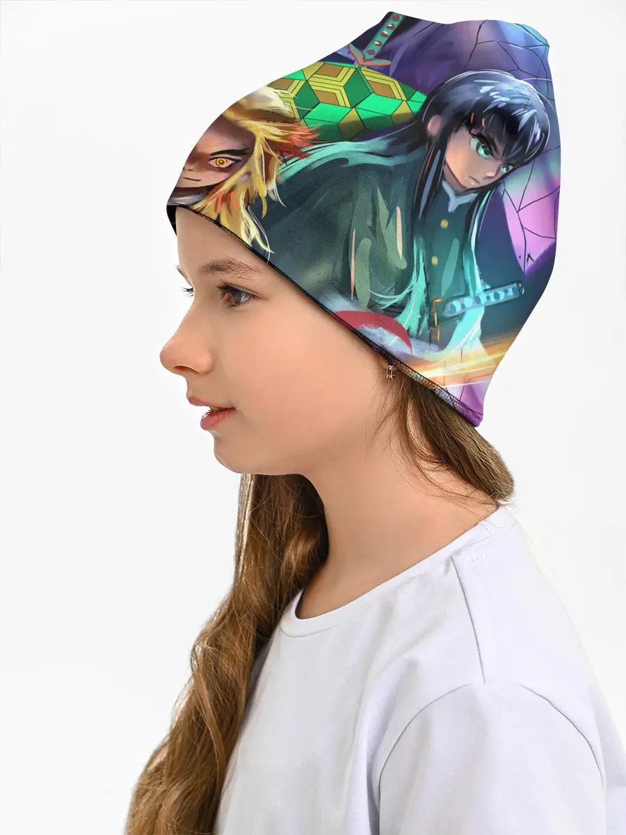 Детская шапка / KIMETSU NO YAIBA вместе