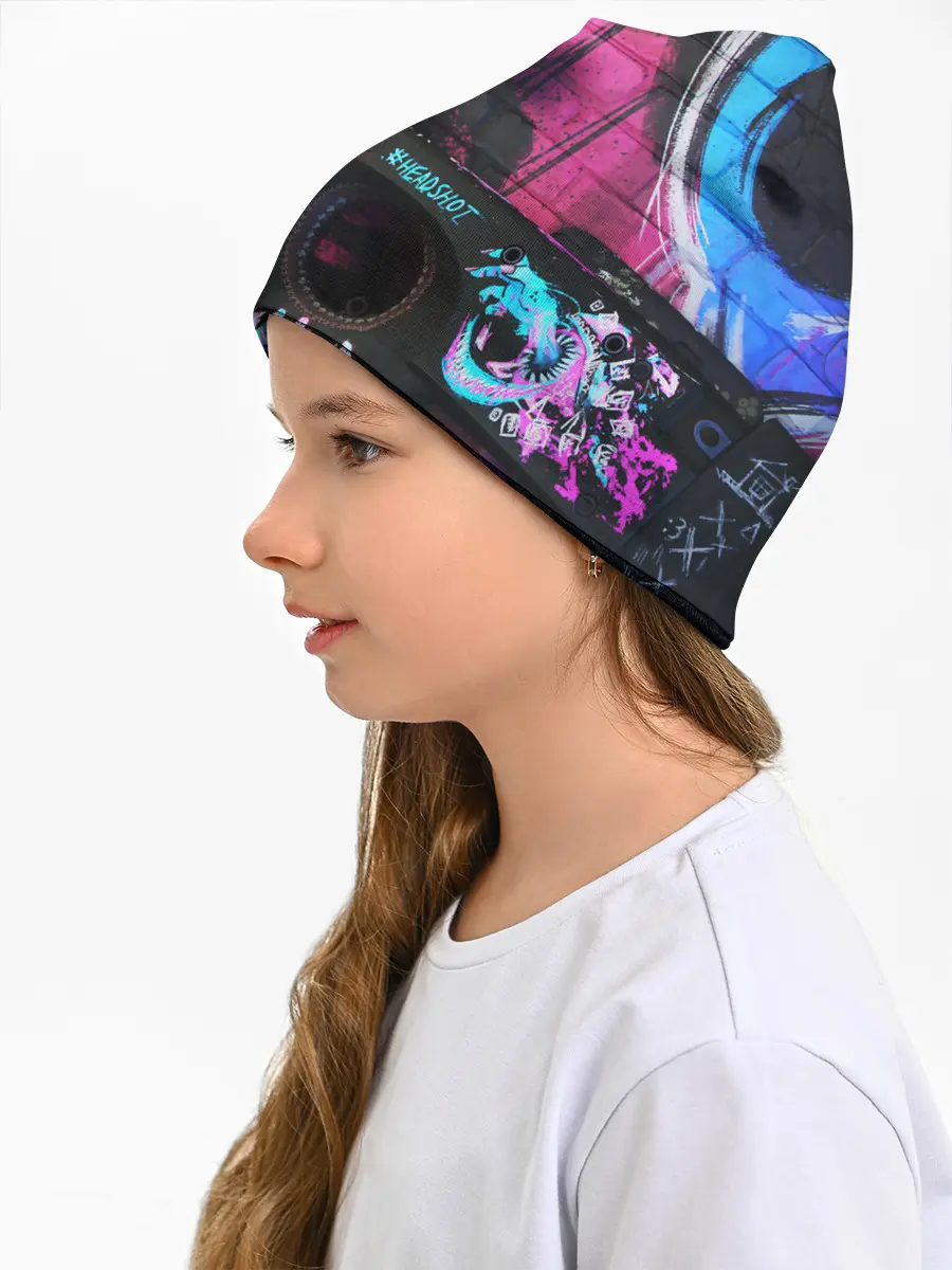 Детская шапка / CS GO:НЕОНУАР