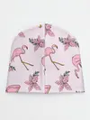 Детская шапка / Розовый фламинго