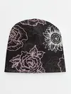 Детская шапка / Цветочный узор