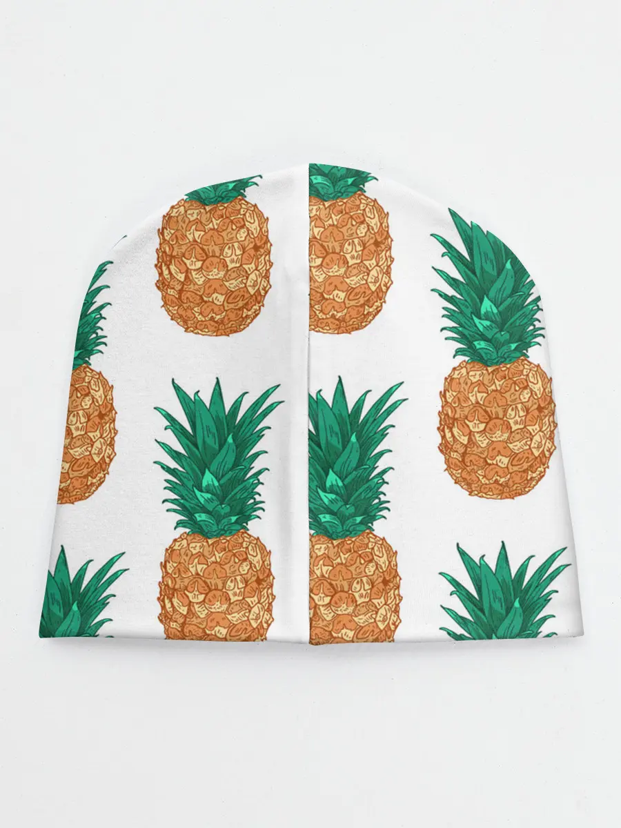 Детская шапка / Ананасовый арт