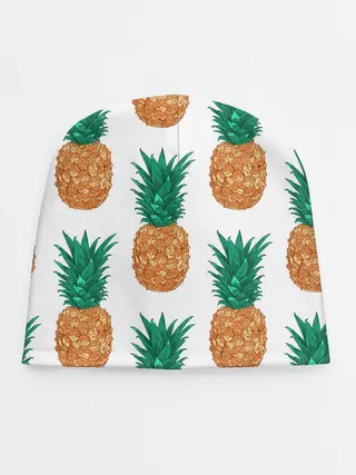 Детская шапка / Ананасовый арт