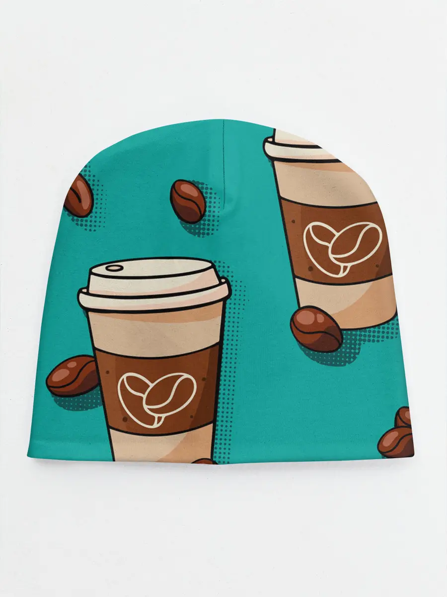 Детская шапка / Я ЛЮБЛЮ КОФЕ | I LOVE COFFEE