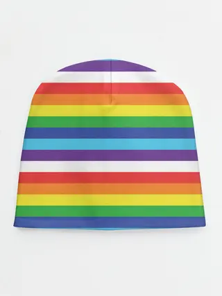 Детская шапка / Радужные полосы