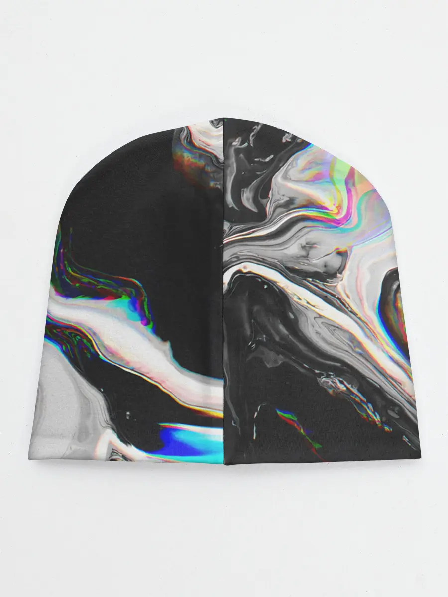 Детская шапка / DIGITAL ABSTRACT GLITCH | ГЛИТЧ