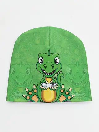 Детская шапка / Дракоша-геймер