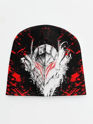 Детская шапка / Берсерк маска белая