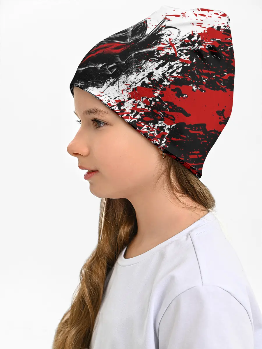 Детская шапка / БЕРСЕРК ЧЁРНАЯ МАСКА / BERSERK BLACK MASK