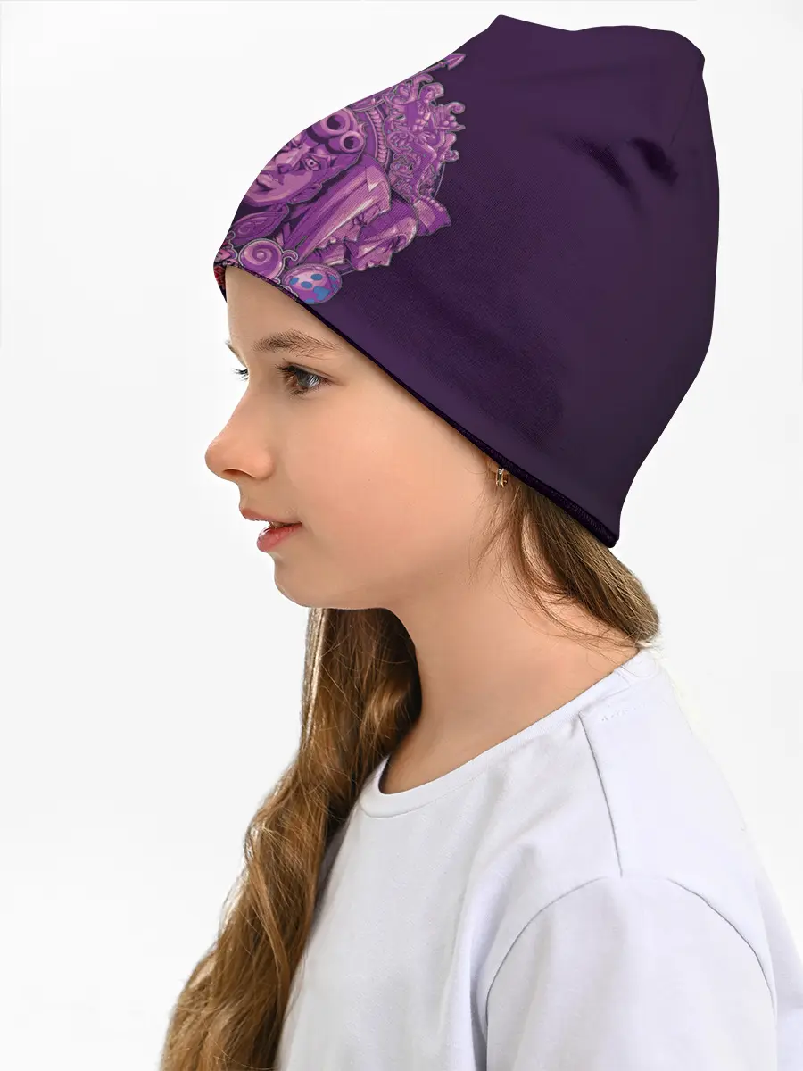 Детская шапка / Джоджо фиолетовые герои