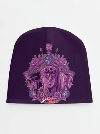Детская шапка / Джоджо фиолетовые герои