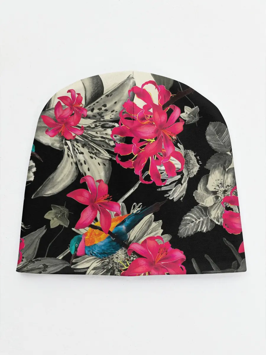 Детская шапка / Цветы