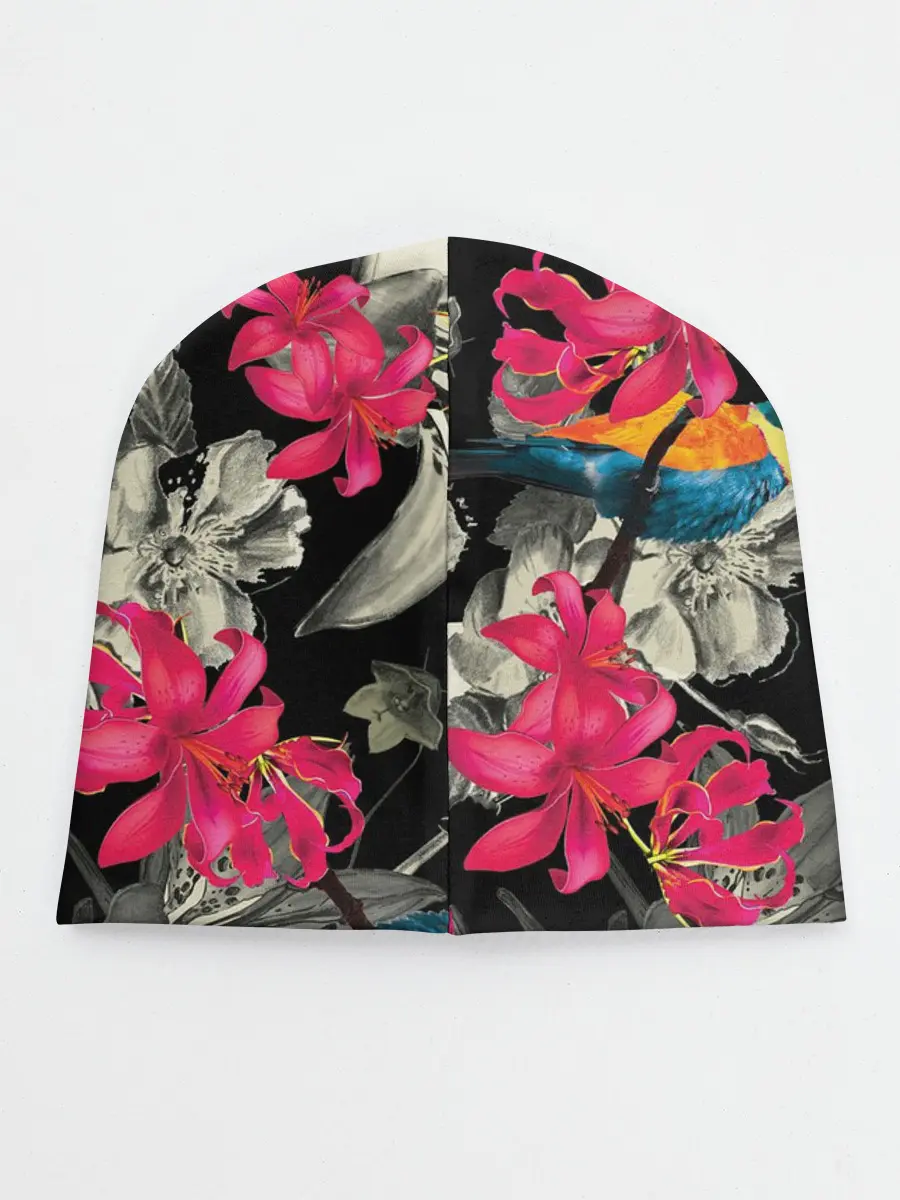 Детская шапка / Цветы