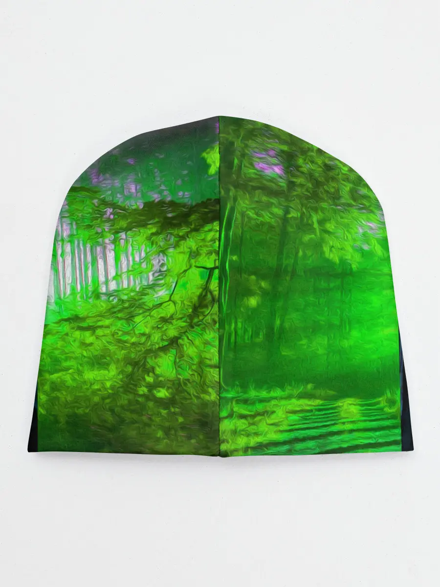 Детская шапка / ПСИХОДЕЛИЯ ЛЕСА