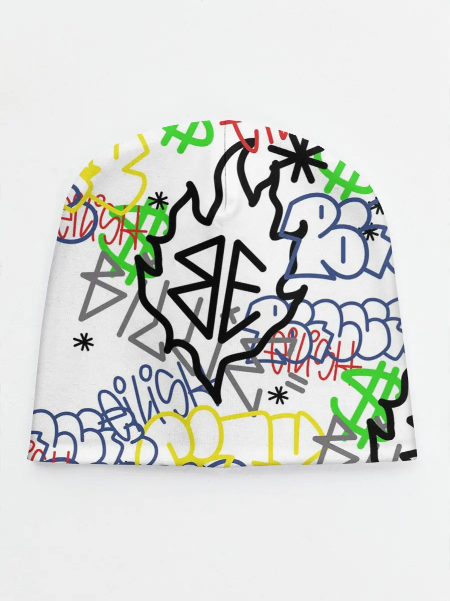 Детская шапка / BILLIE EILISH GRAFFITI