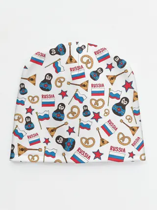 Детская шапка / РОССИЯ УЗОР