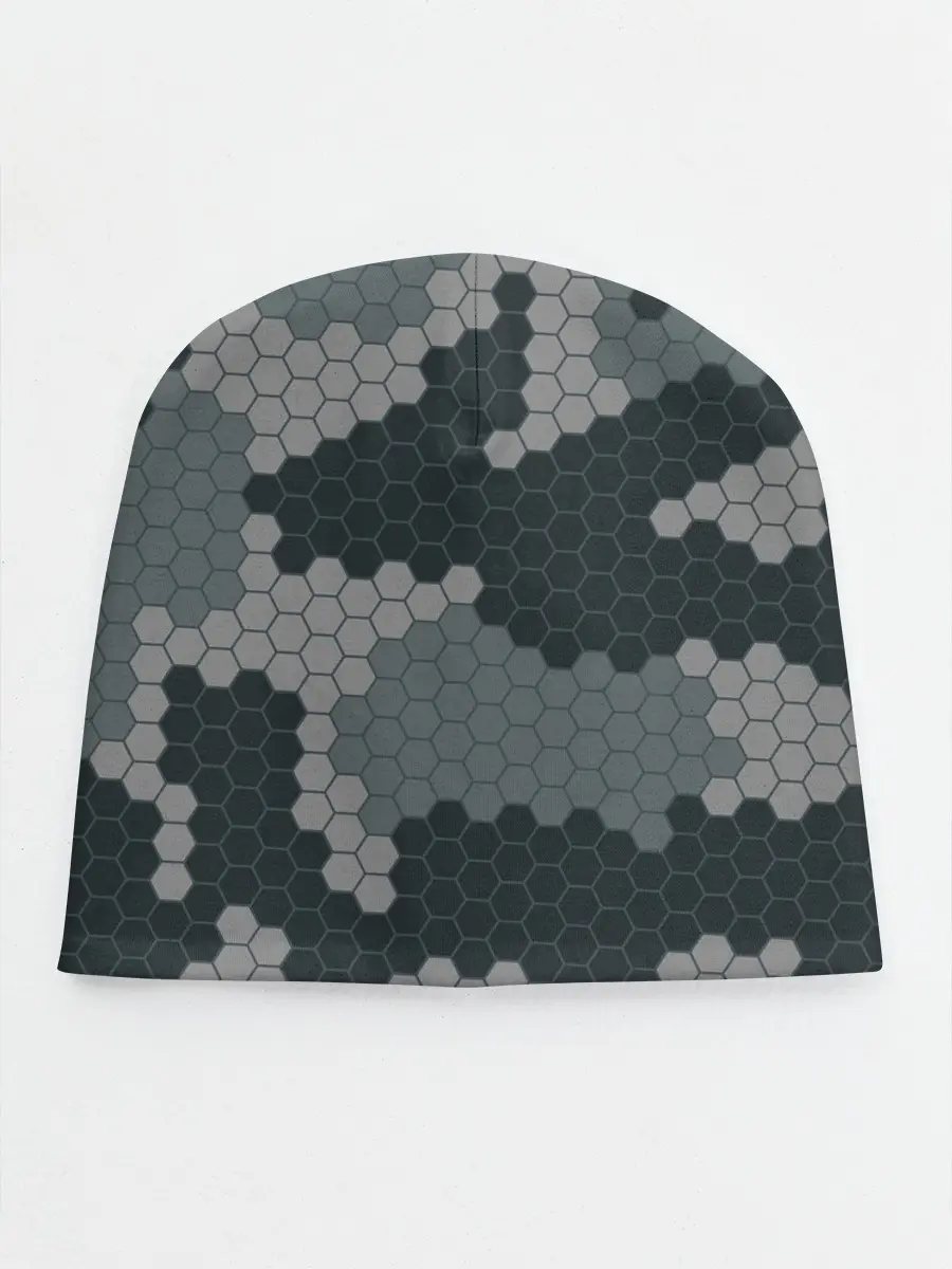 Детская шапка / КАМУФЛЯЖ СОТЫ