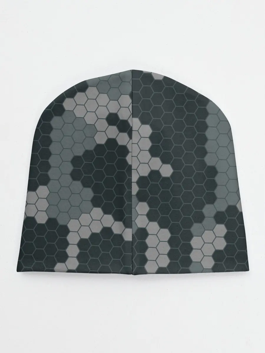 Детская шапка / КАМУФЛЯЖ СОТЫ