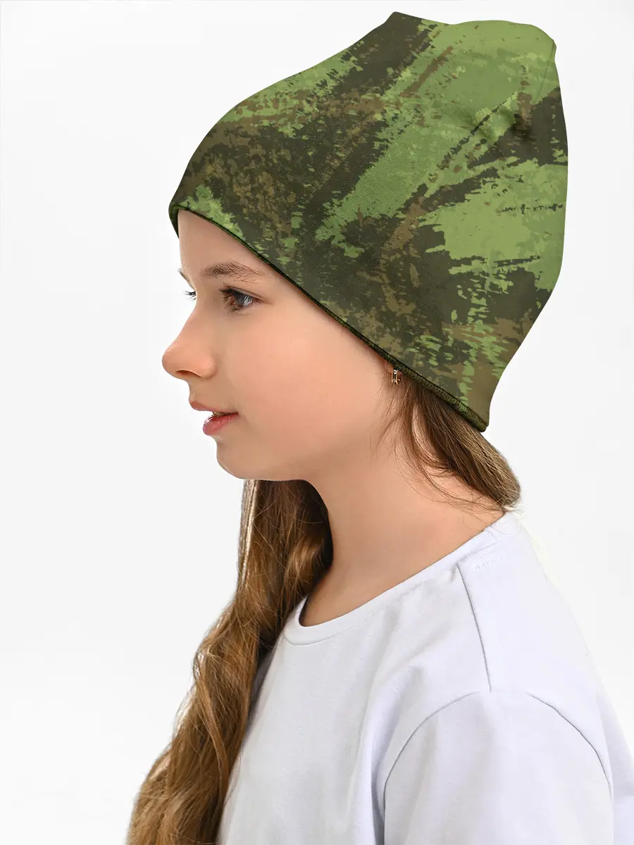 Детская шапка / КАМУФЛЯЖ BROWN