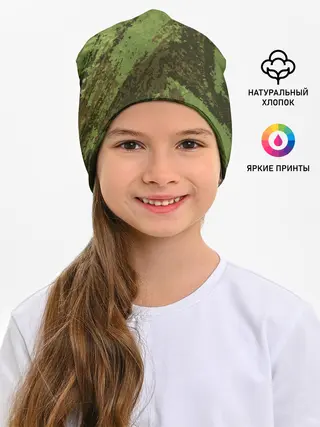 Детская шапка / КАМУФЛЯЖ BROWN