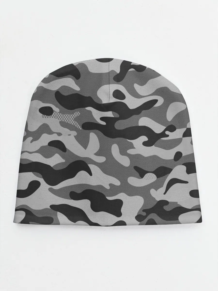 Детская шапка / КАМУФЛЯЖ GRAY