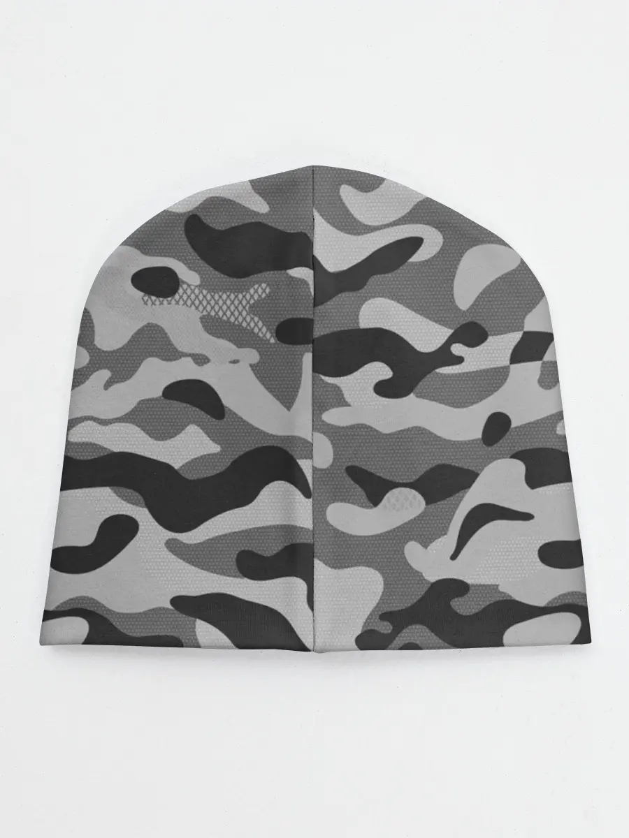 Детская шапка / КАМУФЛЯЖ GRAY