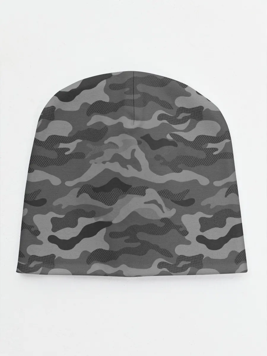 Детская шапка / КАМУФЛЯЖ GREY