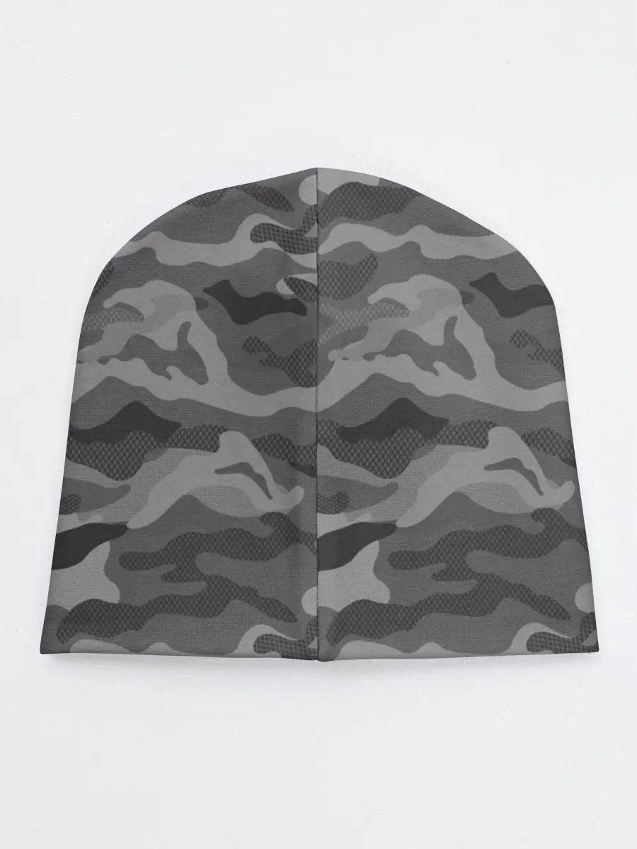 Детская шапка / КАМУФЛЯЖ GREY