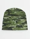 Детская шапка / ВЯЗАННЫЙ КАМУФЛЯЖ
