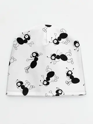 Детская шапка / Муравьи