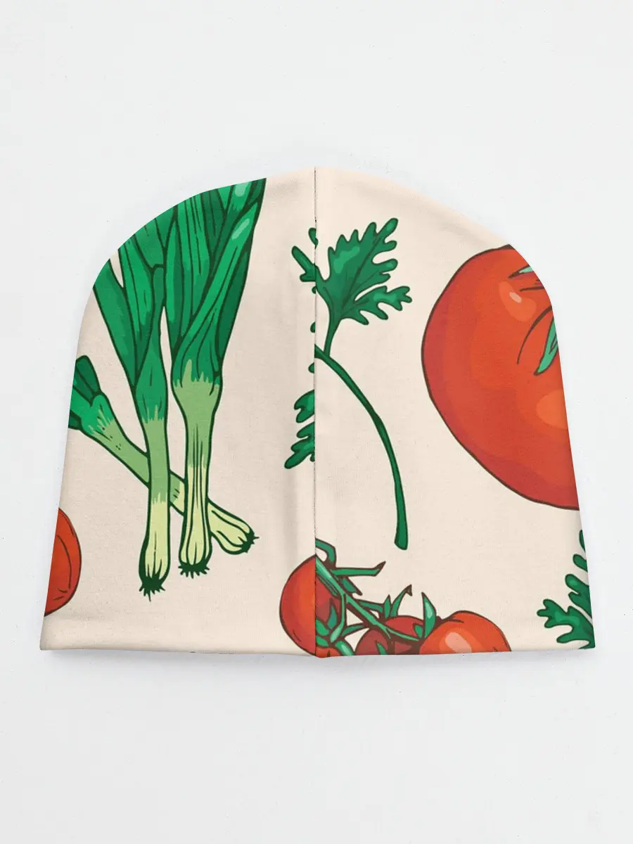 Детская шапка / Летние овощи