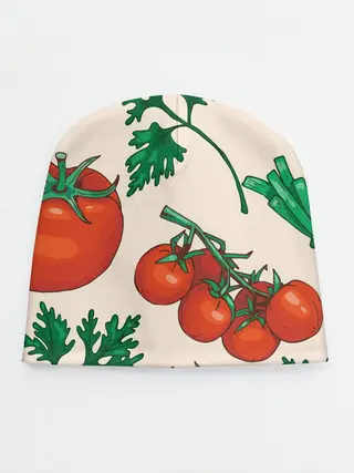 Детская шапка / Летние овощи
