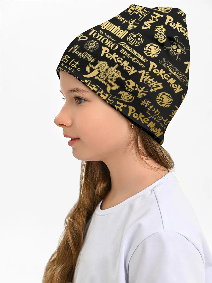 Детская шапка / ЛОГОТИПЫ АНИМЕ GOLD