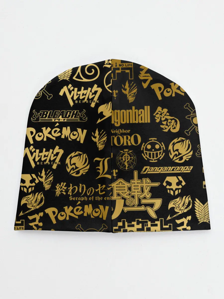 Детская шапка / ЛОГОТИПЫ АНИМЕ GOLD