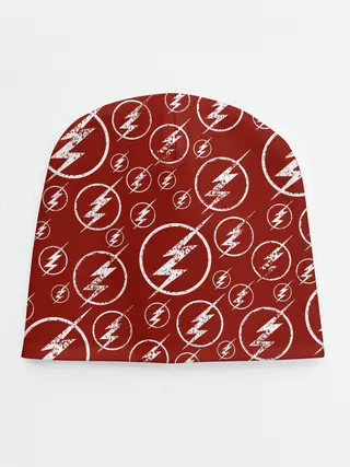 Детская шапка / The Flash Logo Pattern