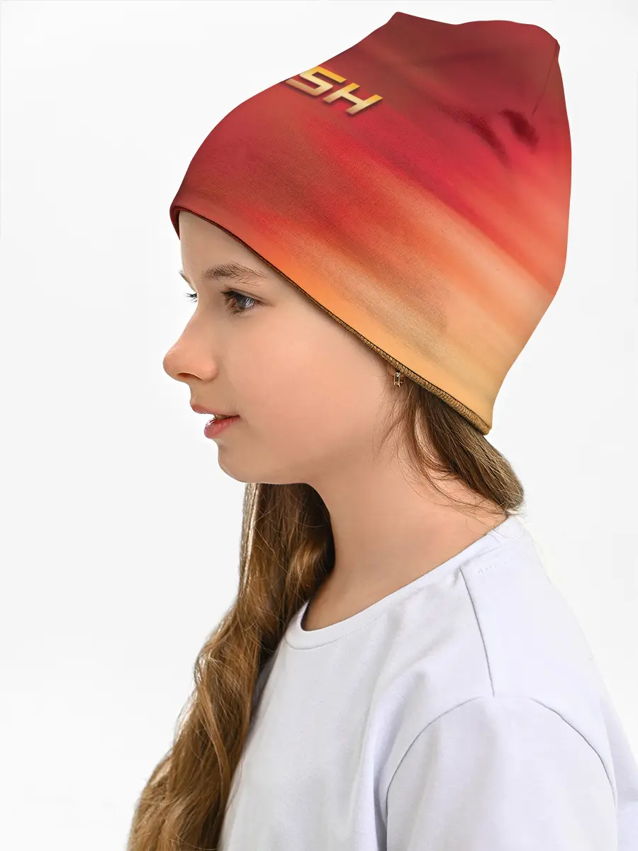 Детская шапка / The Flash Logo Pattern