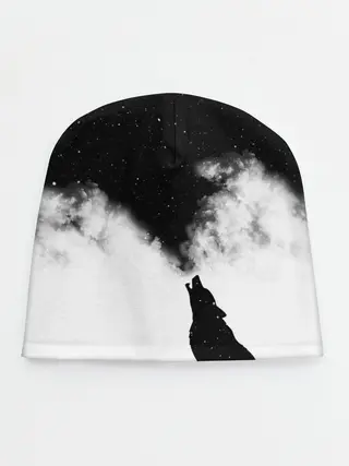 Детская шапка / Galaxy wolf