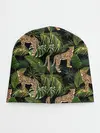 Детская шапка / Леопарды на ветках