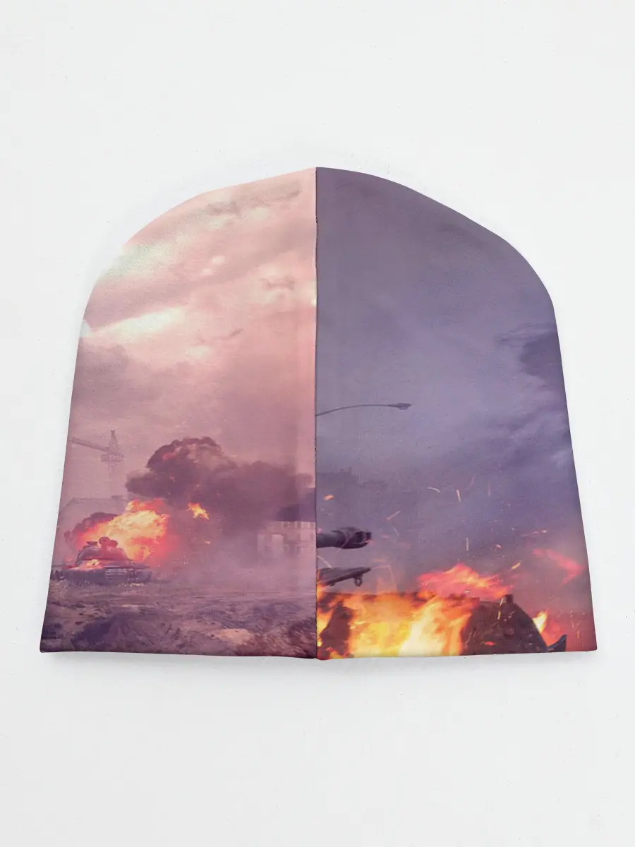 Детская шапка / Танк