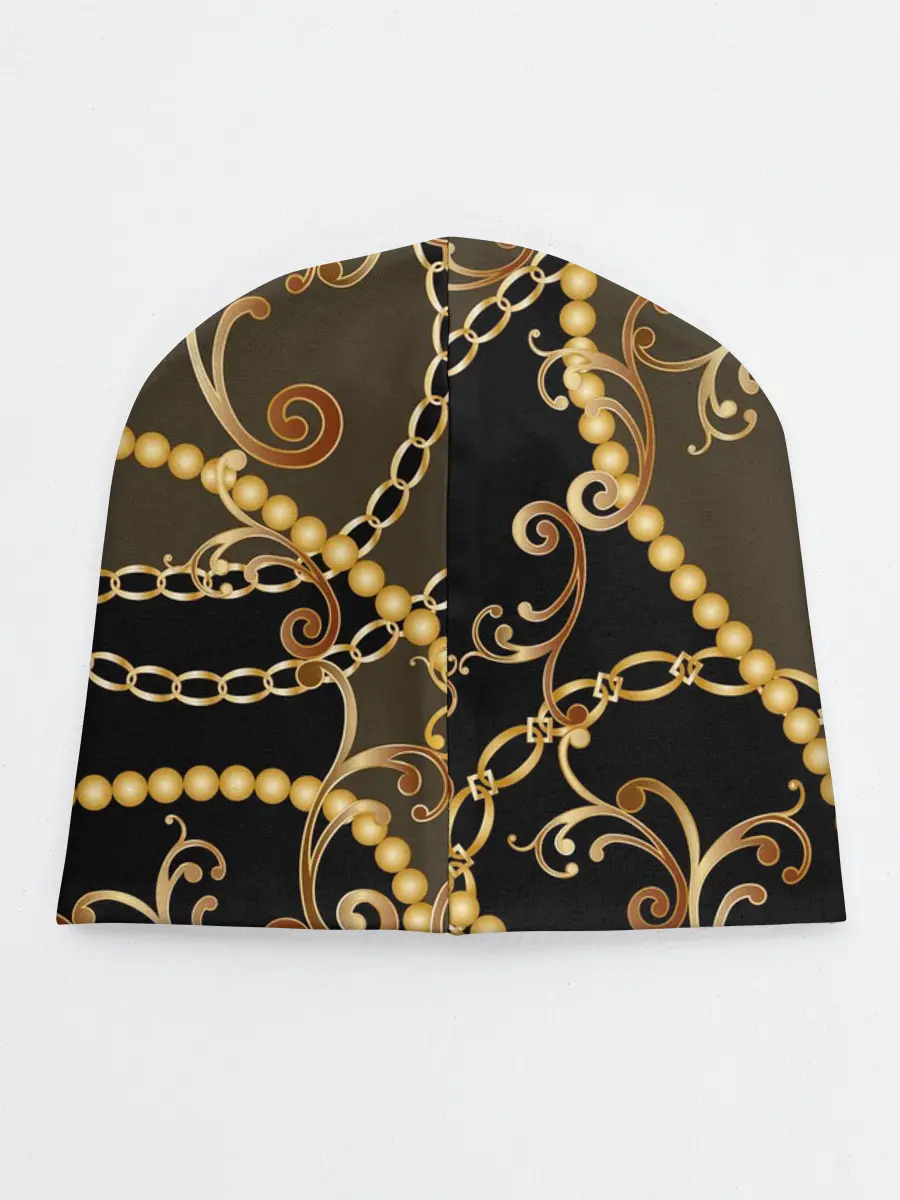 Детская шапка / Золотая цепь и бусы